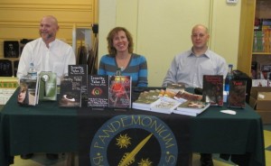 From left to right: authors Rob Smales, Stacey Longo, and Vlad V.